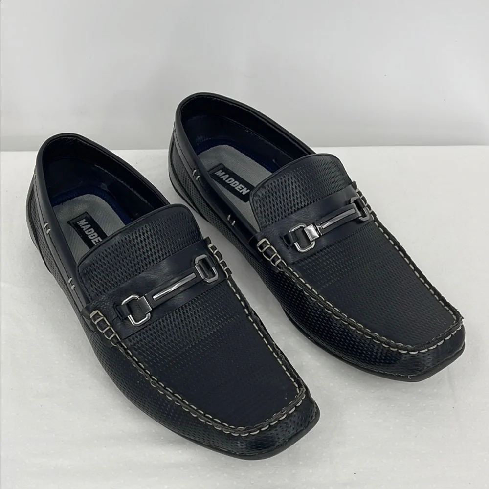 MADDEN SIZE 12 Black Men's Loafers